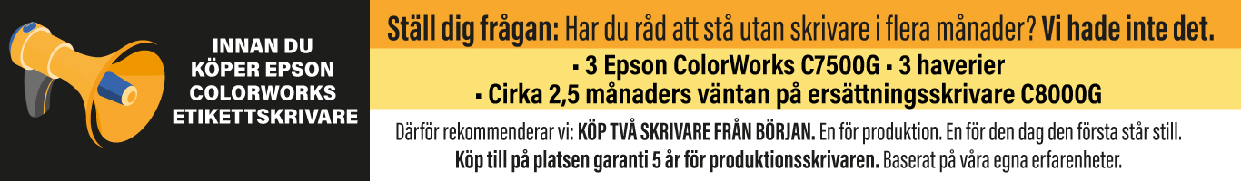 Etikettämnen på rulle, högblanka Etikettämnen på rulle, högblanka