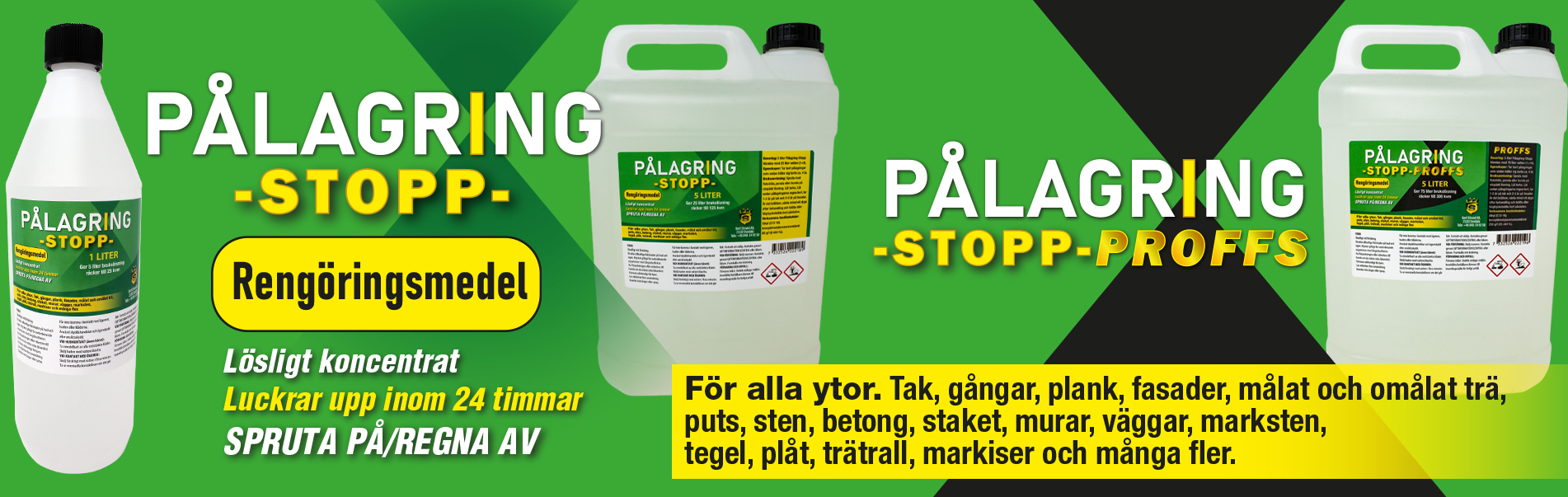 Pålagring-Stopp Rengöring utomhus Pålagring-Stopp Rengöring utomhus