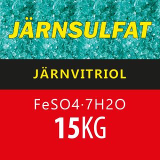 Järnsulfat (Järnvitriol) 15 kg säck storköp till bra pris