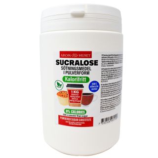 Sucralose sötmedel i pulverform 1 kg