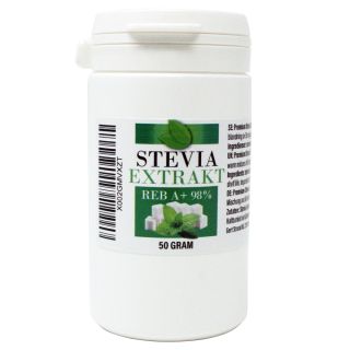 Stevia extrakt Aromhuset REB A+ 98% 50 G