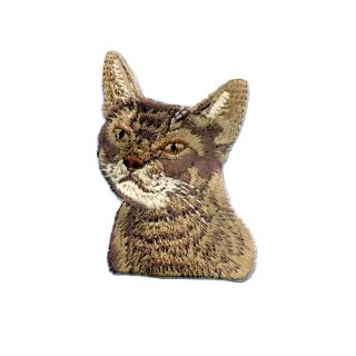 Brodyrmärke Cat, Short hair ( samma som Malinois head )