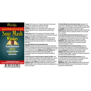 UP Sour Mash Whiskyessens 280ml / Whisky essence 280ml