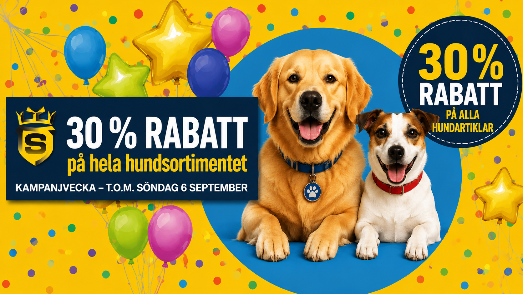 Hund 30%